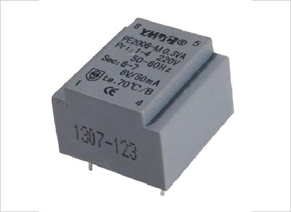 电路板焊接变压器 PE2006-M 0.35VA 电子变压器 0.25W