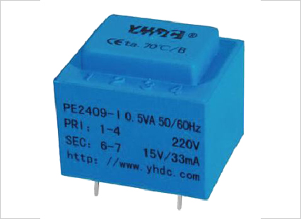 电路板焊接变压器 PE2409-I 0.5VA 电子变压器 0.5W